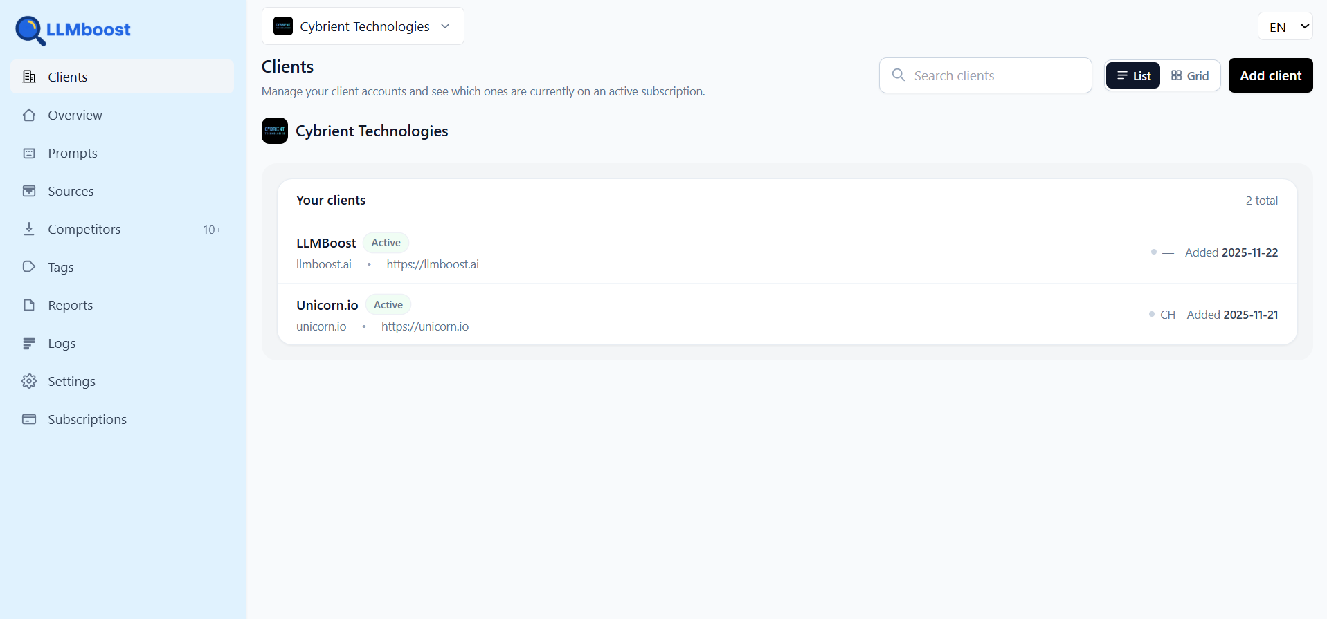 LLMboost screenshot 2